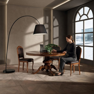 Esszimmer Tische Runde Möbel Esstisch Luxus Rund Tisch Massiv Holz Italien Neu