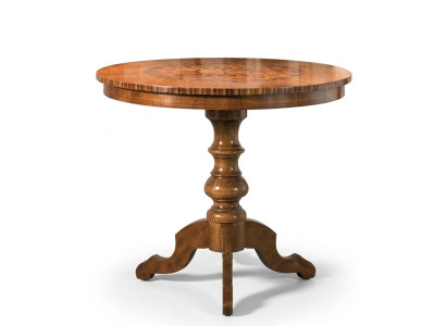 Esstisch Luxus Rund Tisch Massiv Holz Italien Neu Esszimmer Tische Runde Möbel