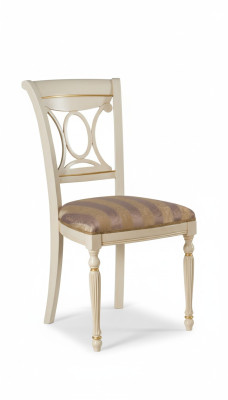 Esszimmer Holz Möbel Stühle Luxus Design Polster Stuhl Lehn Sitz Büro Möbel Neu