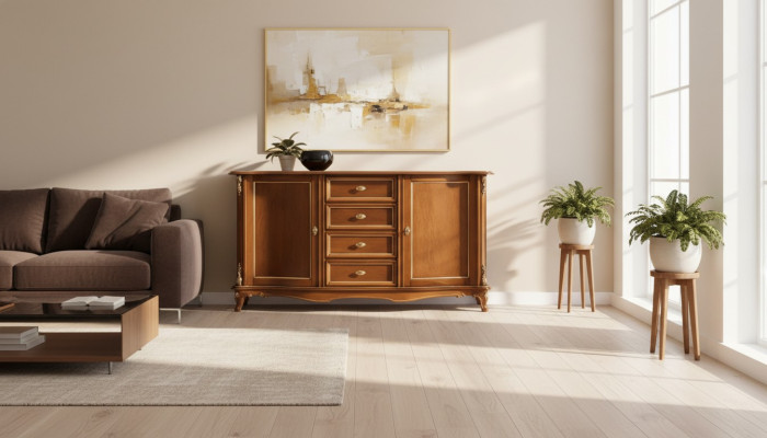 Luxus Kommoden Schrank Regal Möbel Holzschrank Italy Sideboard Kommode Schrank