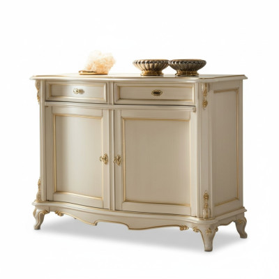 Kommoden Anrichte Massiv Holz Schränke Italien Schrank Möbel Kommode Sideboard