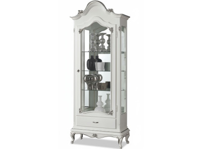 Vitrinen Glas Schrank Italienische Möbel Vitrine Wohnzimmer Anrichte Schränke