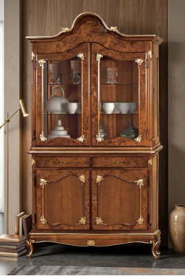 Vitrinen Glas Schrank Schränke Regal Holz Vitrine Design Modern Wohnzimmer Neu
