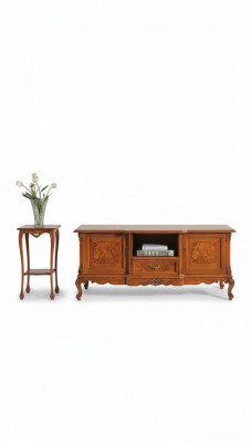 tv Sideboard lowboard Schrank rtv Wohnzimmer Tisch Holzmöbel + Couchtisch neu