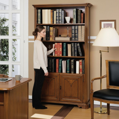 Wohnzimmer Vitrine Schrank Bücher Regal Anrichte Klassische Möbel Regale Holz