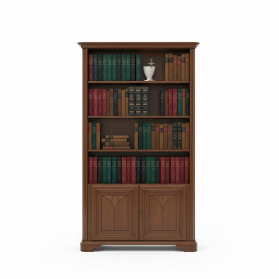 Wohnzimmer Vitrine Schrank Bücher Regal Anrichte Klassische Möbel Regale Holz