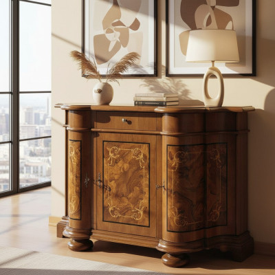 Kommoden Holz Schränke Anrichte Möbel Kommode Sideboard Schrank Klassische neu