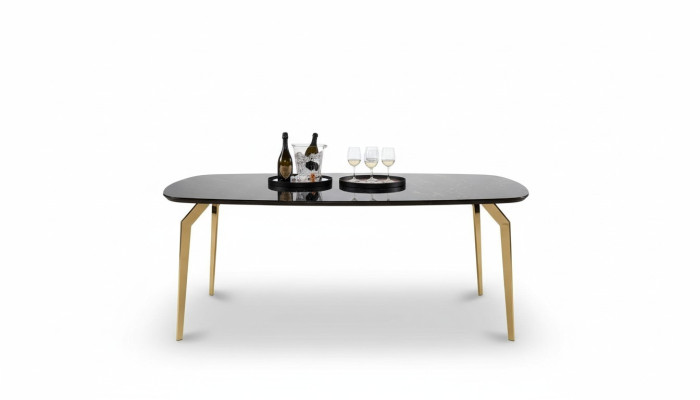 Luxus Esstisch Modern Esszimmer Küche Ess Tische Design Tisch Glas 250 cm XXL