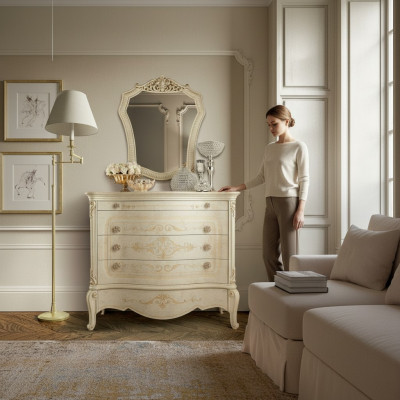 Kommode Kommoden Konsole Schlafzimmer Modern Holz Luxus Design Schränke Stil
