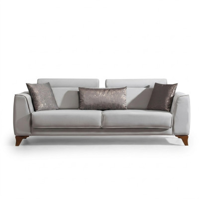 Sofa 3 Sitzer Design Sofas Polster Sitz Design Dreisitzer Modern Stoff Möbel Neu