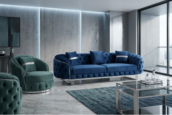 Sofagarnitur 3+1 Sitzer Garnitur Design Sofas Sofa Couch Polster Design Luxus