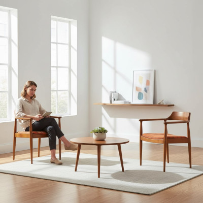Esszimmer Gruppe Stuhl Garnitur 4x Stühle Sitz Polster Massiv Holz