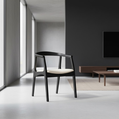 Esszimmer Holz Möbel Stühle Luxus Design Polster Stuhl Lehn Sitz Büro