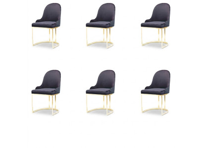 Küche Ess Gruppe Set Stuhl Garnitur Sitz Polster Holz 6x Stühle Neu