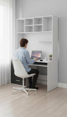 Schreibtisch Schwarz Tisch Büro Kinderzimmer Jugendzimmer Tische Neu Hochglanz