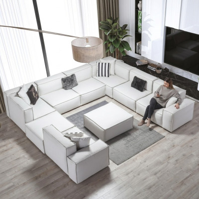 Ecksofa Couch Polster Ecksofas Sofa Couchen Wohnzimmer Möbel