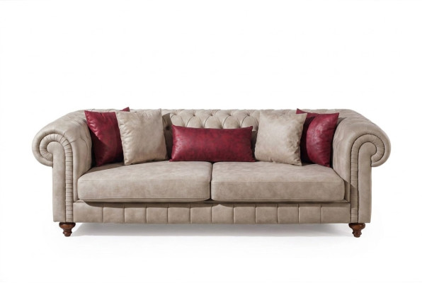 Modern Polster Sofas Designsofa Dreisitzer Sitz Neu Designer Sofa 3 Sitzer