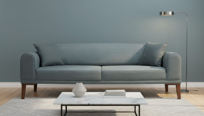 Luxuriös Modern Sofa 3 Sitzer Design sofa Dreisitzer Polster Holz