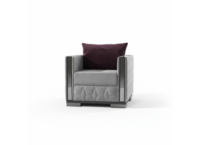 Sessel Einsitzer Möbel Wohnzimmer Couch Sofa Relax Spiegel Elemente