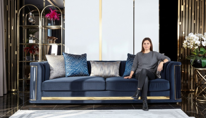 Luxus Dreisitzer Sofa 3 Sitzer Sofas Sitz Design Möbel Couchen Schwarz