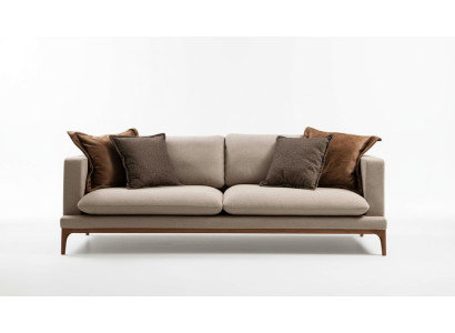 Zweisitzer Sofa 2 Sitzer Sofas Stoff Textil Wohnzimmer Polyester Modern Stil Neu