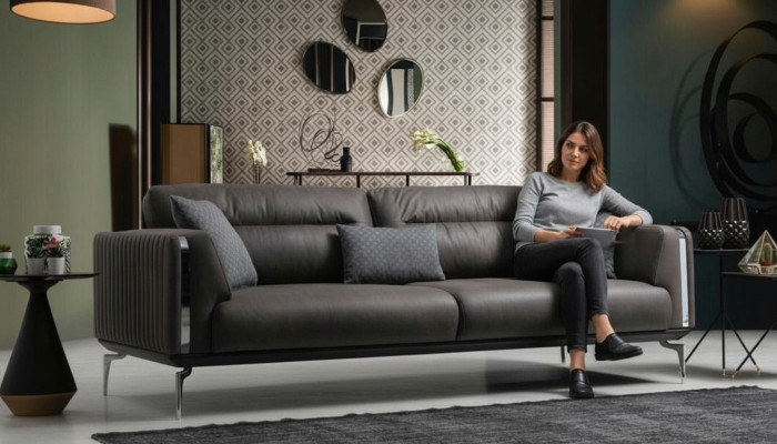 Luxus Dreisitzer Sofa 3 Sitzer Sofas Sitz Design Italienische Möbel Couchen Neu