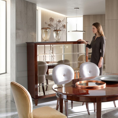 Sideboard Kommode Schrank Klassische Luxus Schränke Wohnzimmer Klassische Braun