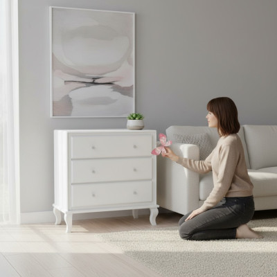 Kinderkommode Kommode Schrank Sideboard Kinder Kinderzimmer Modern Kommoden Holz