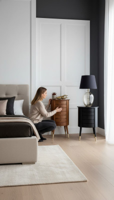 Schrank Kommode Nachttisch Schranke Klassische Luxus Kommoden Schlafzimmer Neu