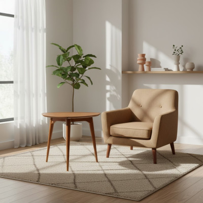 Couchtisch Tisch Beistelltisch Abstelltisch Kaffeetisch Braun Holz Holztisch Neu
