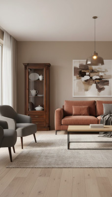 Vitrine Schränke Vitrinen Schrank Holz Möbel Wohnzimmer Klassische Barock Braun