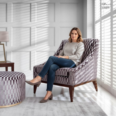 Sessel Ohrensessel Clubsessel Cocktailsessel Luxus Sitzer Sitz Wohnzimmer Neu