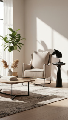 Ohrensessel Sessel Sitzer Cocktailsessel Stoff Wohnzimmer Modern Beige