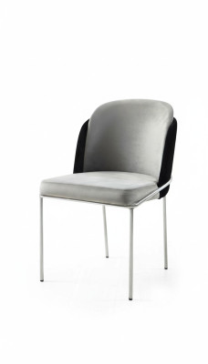 Stuhl Esszimmerstuhl Küchenstuhl Lehnstuhl Luxus Grau Modern Esszimmer