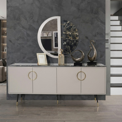Sideboard Kommoden Möbel rtv Wohnzimmer Schrank Regal Kommode tv Ständer Holz