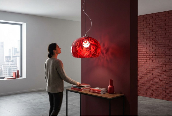 Lampen Wandlampe Kronleuchter Design Wandleuchte Kunststoff Modern Stil Luster