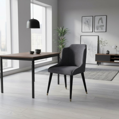 Stühle Luxus Design Polster Stuhl Lehn Sitz Büro Möbel Neu Esszimmer Holz Möbel