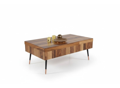 Luxus Couchtisch Braune Couchtische Wohnzimmer Holz Tisch Beistelltisch