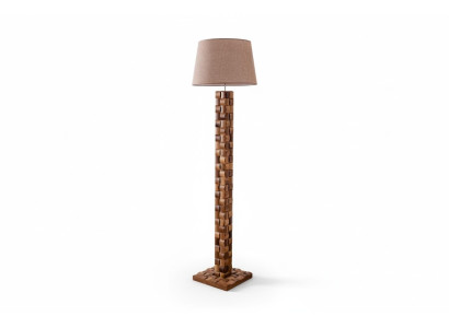 Stehleuchte Stehlampe Stand Steh Leuchten Lampen Braun Modern Lampe Möbel Neu