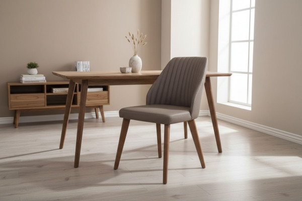 Ess Zimmer Textil Design Stuhl Luxus Lehnstuhl Polster Stühle 1x Sessel Möbel