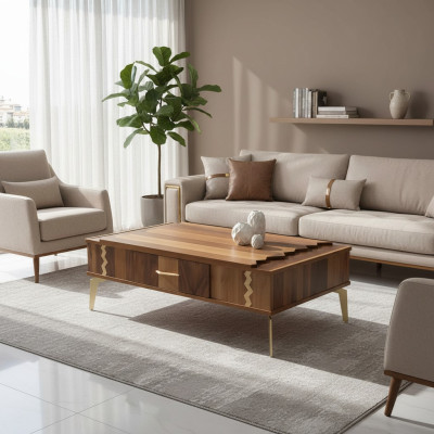 Couchtisch Wohnzimmer Design Tische Couchtische Möbel Tisch Beistelltisch Holz