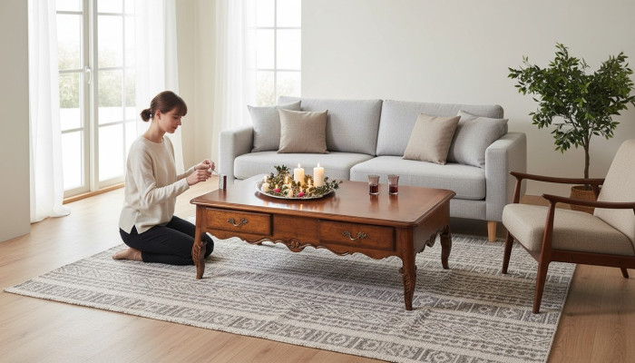Couch Tisch Kaffee Tische Wohnzimmer Beistell Luxus Couchtisch Design Braun Neu