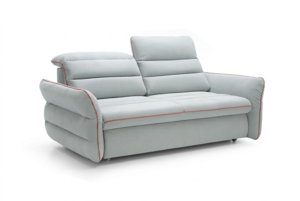 Sofa 2 Sitzer Zweisitzer Schlaf Sofa Möbel Stoff Luxus Multifunktion Couch Neu