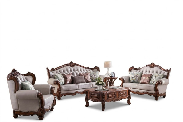 Sofagarnitur 3+2+1 Sitzer Gruppe Sofa Sessel Sofas Klassisches Set