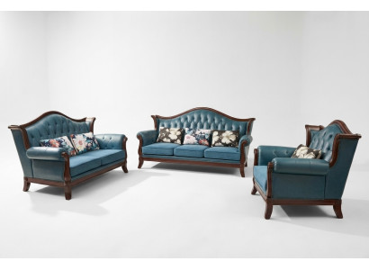 Sofagarnitur Set 3+2+1 Sitzer Wohnzimmer Garnitur 3tlg Modernes