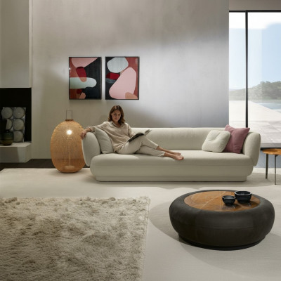 Luxus Dreisitzer Weiß Sofa 3 Sitzer Sofas Design Modern Design Möbel Couchen