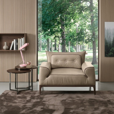 Sessel Sitz Modern Design Moderner Leder Einsitzer Relax Stil Luxus Möbel Neu