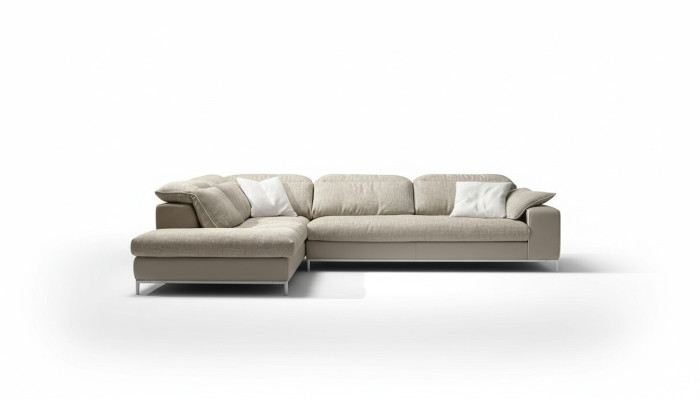 Design Ecksofa L-form Modern Sofas Textil Couch Wohnzimmer Modern Sofa Neu