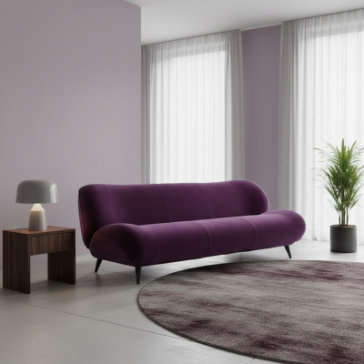 Prianera Luxus Sofa 3 Sitzer Sofas Sitz Stoff Design Couch Möbel Stil Textil Neu