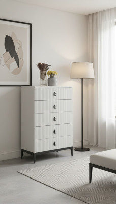 Kommode Holz Schränke Konsolen Schlafzimmer Moderner Hochschrank Sideboard